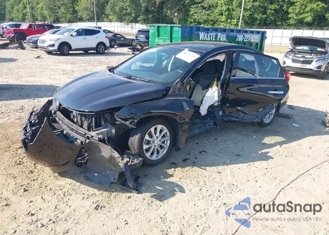 2019 Nissan Sentra Sv z USA, uszkodzony, nr VIN 3N1AB7APXKL603632